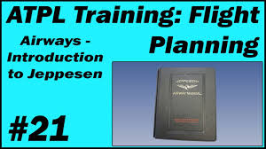 Atpl Training Flight Planning 21 Airways Introduction To Jeppesen