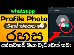 Check spelling or type a new query. Whatsapp Profile Photo Secret Trick Sinhala Wow Tech Youtube