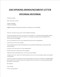 Here's what you're about to get Job Opening Announcement Letter To Employees