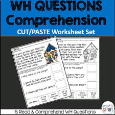 At the zoo poem, 64 words. Wh Questions Worksheet Teachers Pay Teachers
