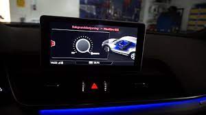 Audi Q5 Ambient Kontur Belysning Installation Youtube
