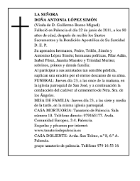 Doña Antonia López Simón