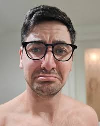 My daughter asked, “l hope you're going to shave off that stupid moustache  before we go