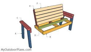 You'll only need three boards to create it, and the design is simple enough that this bench won't look out of place. 25 Diy Garden Bench Ideas Free Plans For Outdoor Benches 2x4 Bench Plans Free