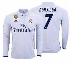 Por otra parte, los modelos de manga larga son ideales para salir a correr en los días de frío. Real Madrid 2016 17 Jersey Long Sleeve Ebay