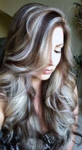 It will add a soft, yet, chic touch to any hair shade. Found On Bing From Www Pinterest Com Frosted Hair Ash Brown Hair With Highlights Brown Hair With Silver Highlights
