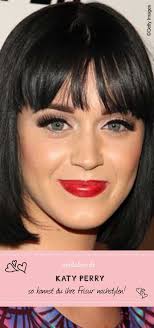 pony frisur von katy perry frisuren mit pony frisuren zopffrisuren