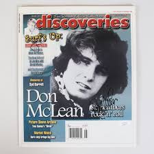 Don McLean Signed Magazine