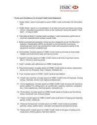 Hsbc will never ask you to post any personal data via social media. Terms And Conditions For Annual Credit Card Statement Hsbc