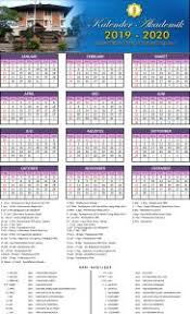 Kalender pendidikan kalender pendidikan 2021. Kalender Akademik 2019 2020 Universitas Hindu Negeri I Gusti Bagus Sugriwa