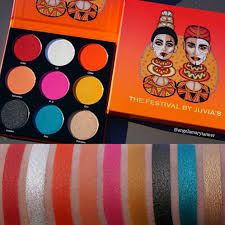 Juvia S Place The Festival Collection Review Swatches And Discount Code Baddie Makeup Makeup Swatches Makeup Pallets