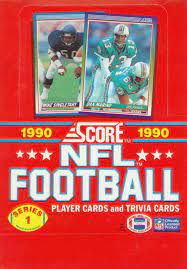 Long before variations were common among football card sets, we had the 1948 leaf set which had mistakes made during printing that was the cause of the variations. 10 Most Valuable 1990 Score Football Cards Old Sports Cards