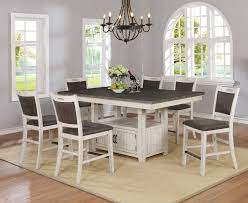 Needed something for small dining area in apartment and this fits perfectly. Driftwood White And Gray Storage Dining Set My Furniture Place
