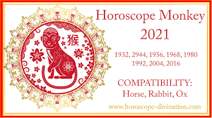 Chinese Horoscope 2021 Monkey White Metal Ox Year