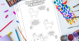 Use crayola® colored pencils to draw horses. How To Draw A Horse Free Printable Tutorial