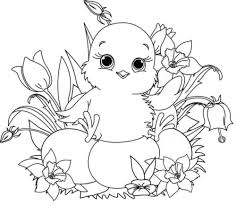 Coloring pages are no longer just for children. Easter Chicken Coloring Pages Coloring Home