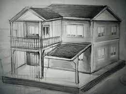 Harika bir ev resmi nasıl çizilir. Drawing Home Cizim