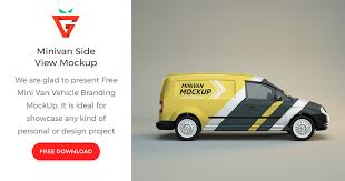 Download Minivan Side View Mockup Graphberry Com