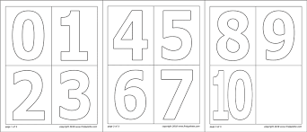 449 x 637 file type: Numbers Free Printable Templates Coloring Pages Firstpalette Com