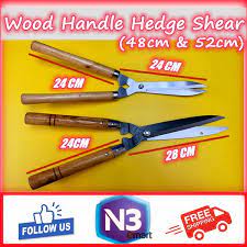 Gunting syafruddin adalah kebijakan pemotongan nilai uang atau sanering yang dilakukan menteri keuangan syafruddin prawiranegara. Buy Follow Save 48cm 52cm Garden Hedge Shear Clipper Trimmer Pruning Wood Handle Gunting Pokok Gunting Rumput Seetracker Malaysia