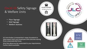 All of these are regulated under our temporary signs bylaw. Covid 19 Safety Signage And Welfare Units Airport Suppliers