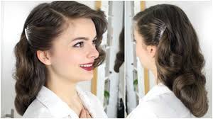 1930s hairstyle for long hair, with nostalgic hair accessories, you can experience the atmosphere of a nostalgic era in your hair and add style to your style. 40s Brush Out On Long Hair Tutorial Youtube