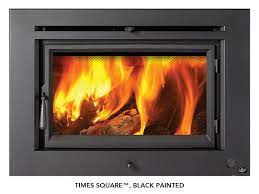 The flush design does not extend onto the hearth to offer a classic, finished look. Large Flush Wood Nexgen Fyre Rect Uncategorized Lopi Stoves