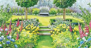Im großen und kleinen garten braucht man einen passenden bodenbelag, damit man sich dort gut das ist noch ein nachhaltiges und pflegeleichtes material. Gestaltungsideen Fur Einen Grossen Garten Mein Schoner Garten