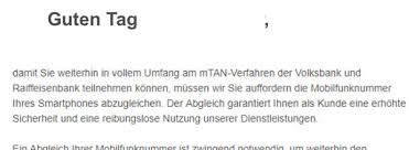 Rechtschreibung und zeichensetzung sind an. Phishing Mail Sicheres Online Banking Raiffeisenbank Chiemgau Nord Obing Eg