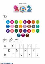 Abecedario para imprimir colorear y trabajar la grafomotricidad. Fichas Interactivas De Almu Cs