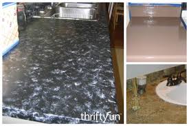 Anybody can create faux finish kitchen countertops to look like a marble using your current laminate countertops as well as a faux painting procedure. Painting Counter Tops To Look Like Granite Thriftyfun