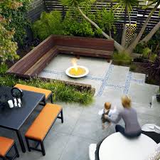 Above the ground at the front—the typical height for benches. Fire Pit Benches Ideas On Foter