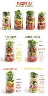 Mason Jar Layered Lunches Lexi S Clean Kitchen Mason Jar Meals Layered Lunches Mason Jar Salad