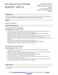 Convenience Store Manager Resume Samples Qwikresume