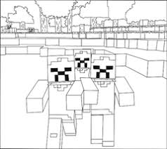 Minecraft Games Zombies Coloring In Pages Coloriage Minecraft Coloriage A Imprimer Gratuit Coloriage Zombie