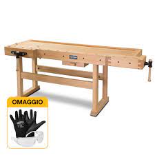 Banco da lavoro in legno per falegname completo di morsa solo le migliori marche spedizione immediata. Holzkraft Hb 2010 Omaggi E Miglior Prezzo Banco Da Falegname Professionale