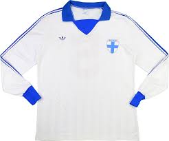 Denmark star christian eriksen was reported to be in a stable condition after collapsing during the first half of denmark's opening euro 2020 match against finland in copenhagen. Adidas 1986 Finland Match Worn Home Shirt Vintage Football Shirts