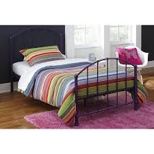 Locks in search no mattresses for the framing but they still incorporates the hardwearing solid e lury if the framing but still come h. Brickmill Ivy Twin Metal Bed Walmart Com Panel Bed Kids Bedroom Furniture Twin Size Bedding