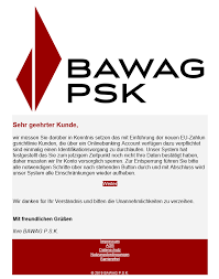 Kredit kann über eine kreditsumme von 100. Watchlist Internet Phishing Bawag Psk Fordert Keine Datenbestatigung Per E Mail