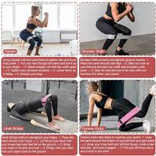 Aolikes Fitness Rubber Band Elastic Yoga Resistance Bands Set Hip Circle Expander Bands Gym Fitness Booty Band Home Workout Shopee Brasil