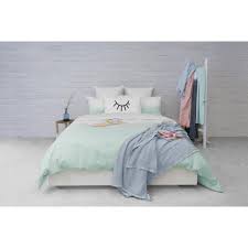 Qualité haut de gamme 5 étoiles. Les Pastel Housse De Couette En Percale De Coton Menthe Housse De Couette Pas Cher