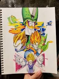 In the dragon ball z series, cell was created the evil dr. Dragon Ball Z The Cell Games Album On Imgur