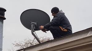 How To Mount Hdtv Antenna To Satellite Dish No Rewiring Required In 2020 Satellite Dish Diy Tv Antenna Hdtv Antenna