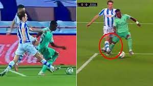 Video golul lui benzema trebuia anulat!. Real Madrid La Liga Andujar Oliver There Was Contact On Vinicius The Penalty Award Was Correct Marca In English
