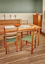 Dining table attributed to paola buffa in cherry wood. Shaker Dining Table Chilton Furniture