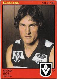 1982 Scanlens (101) Mark Bos Geelong