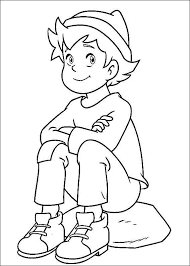 Heidi Malvorlage Coloring And Malvorlagan
