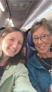 And we're off into the Wild Blue yonder! Grandson here we come!