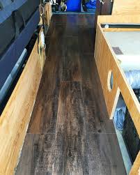 We started on the ceiling, thinking it would be hardest (as it's upside down). 19 Diy Camper Van Flooring Ideas Diy Camper Flooring Camper Van