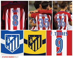 Lo último en atlético madrid noticias, resultados, estadísticas, rumores y mas de espn. Football Teams Shirt And Kits Fan Font Atletico Madrid 2016 17 Kits